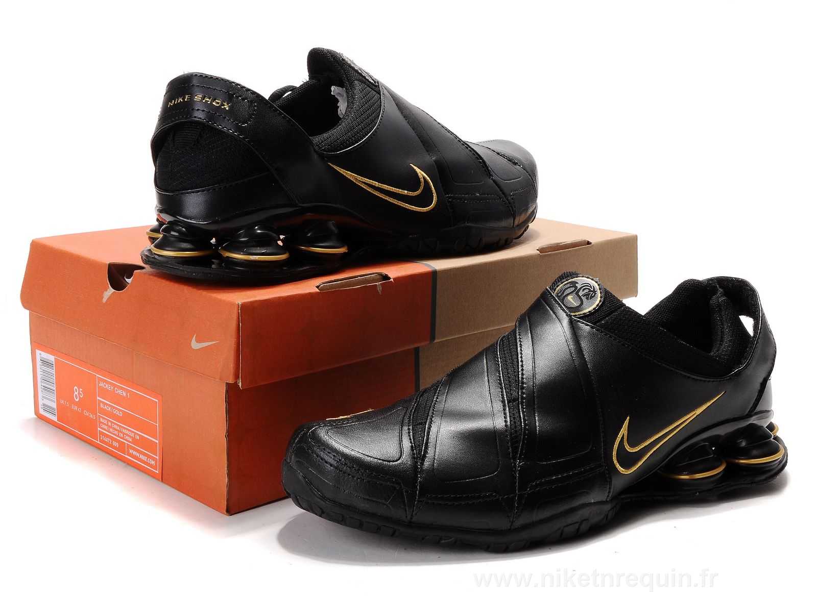 dore et noir Nike Shox R5 610 leaher (1).JPG